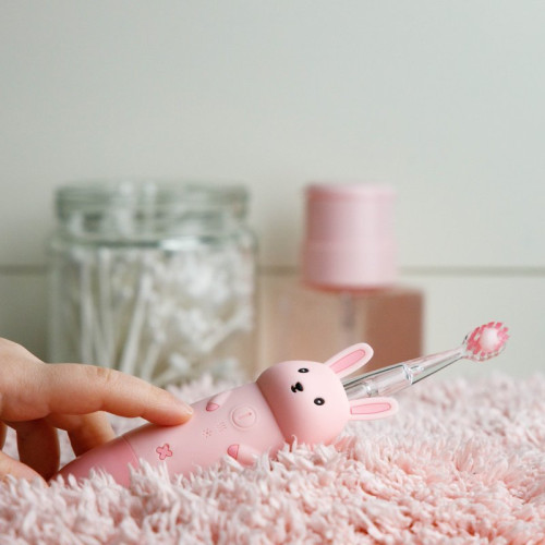 Rabbit set Pink (lampička + sonická zubná kefka)