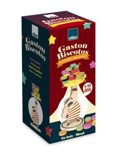 Balančná hra Gaston Biscotos Vilac