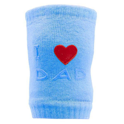 Detské nákolenníky New Baby s ABS I Love Mum and Dad