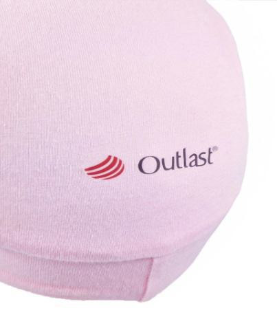Šiltovka tenká vzor Outlast® UV 50+ Ružová baby kvietky