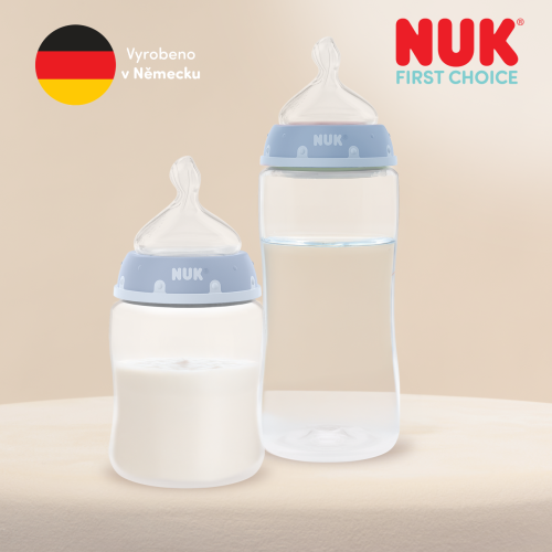First Choice fľaša s kontrolou teploty 150 ml Nuk