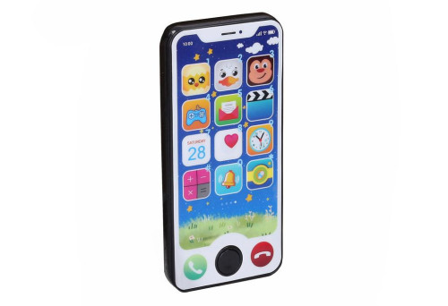 Telefón smartfón s efektmi 14 cm
