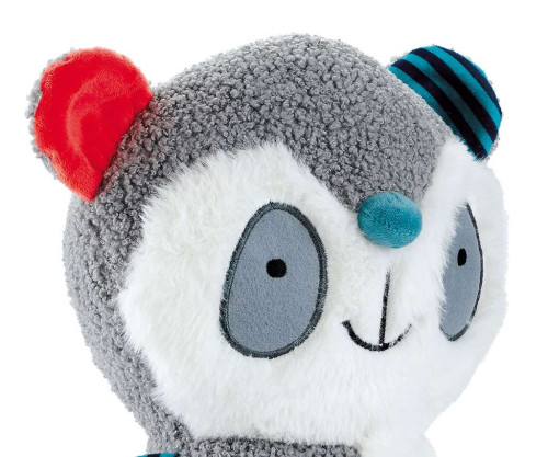 Plyšový zaspávač panda s projektorom Milly Mally