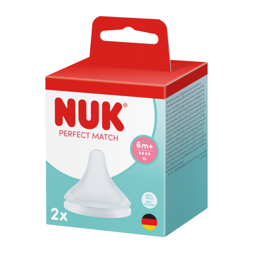 Perfect Match cumlík XL (6+m) 2 ks box Nuk