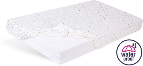 Nepremokavé prestieradlo jersey Print 60 x 120 cm Babymatex