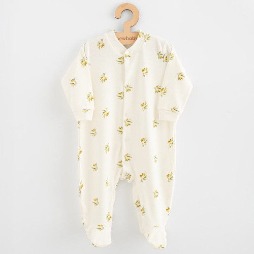 Dojčenský overal z organickej bavlny Olivy New Baby