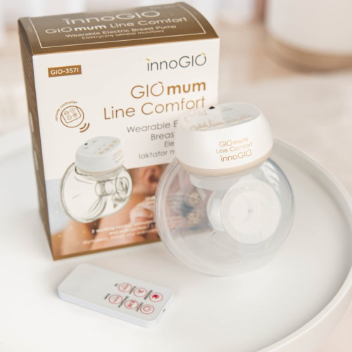 Prenosná elektrická odsávačka materského mlieka GIOmum Line Comfort Single InnoGIO