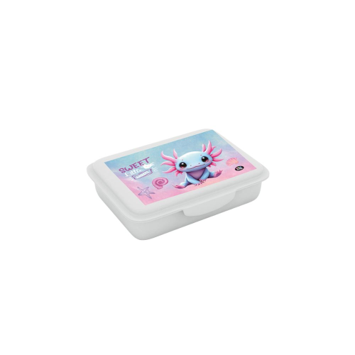 Box na desiatu s priehradkou Axolotl