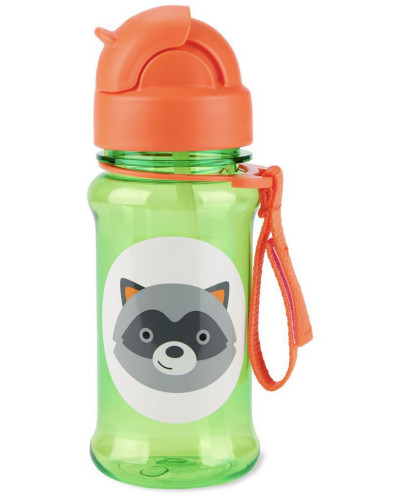 Zoo tritan Fľaša so slamkou 355 ml 12m+ Skip hop
