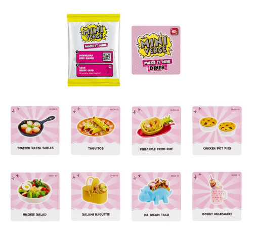 MGA's Miniverse Mini Food Občerstvenie séria 4A