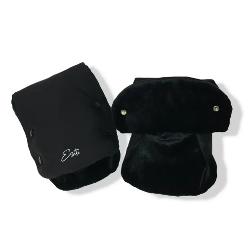 Rukávnik na kočík Golf Softshell Black RFX - čierna Esito