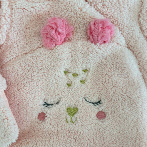 Zimná dievčenská dojčenská kombinéza Pidilidi Pink