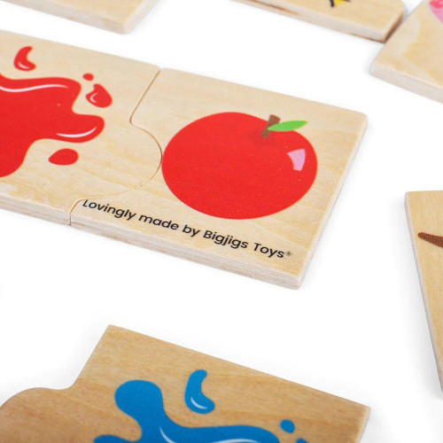 Didaktické puzzle Farby Bigjigs Toys