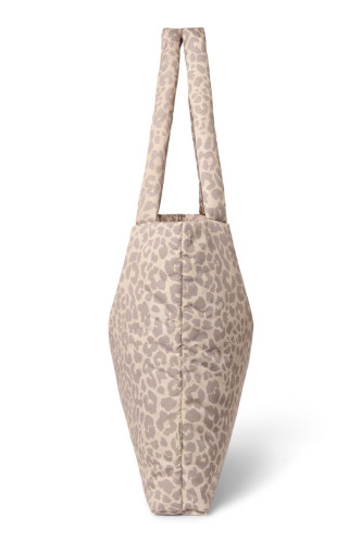 Puffy Mom Bag - prebaľovacia taška Cream Leopard Studio Noos