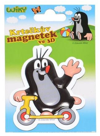 Krtkova magnetka 3D
