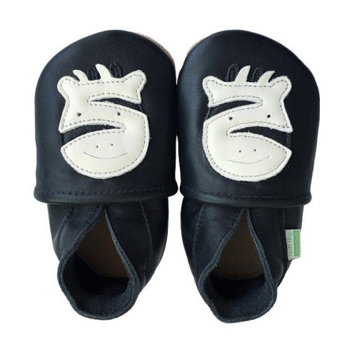 Kožené capáčky Barefoot Veľ. XXL (2-3 roky) Hopi Hop