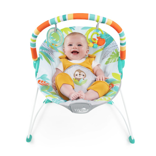 Lehátko vibrujúce Rainforest Vibes™ 0 m+ do 9 kg Bright Starts