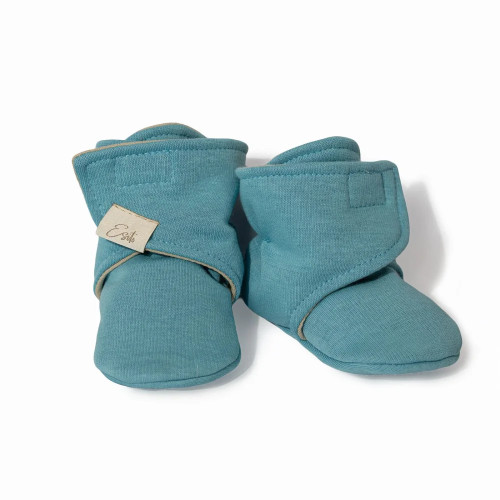 Capáčky barefoot Warmkeeper Teal modré Esito