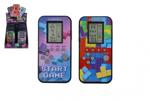 Digitálna hra Brick Game - padajúce kocky hlavolam