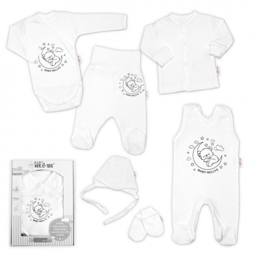 Súpravička do pôrodnice 6D Medvedík na nechtíka Baby Nellys