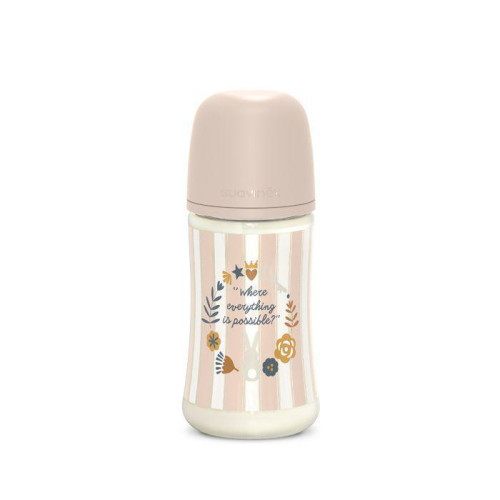 Dojčenská fľaša Wonderland 270 ml Fyziol prietok M Suavinex