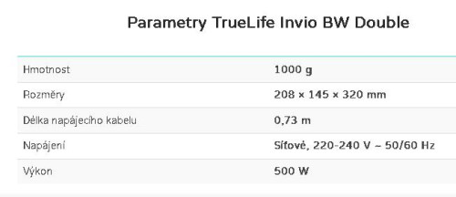 Ohrievač mlieka a príkrmov Invio BW Double Truelife