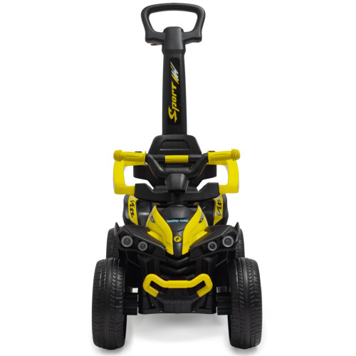 Detské odrážadlo Baby Mix Mega Prime EVA s vodiacou tyčou