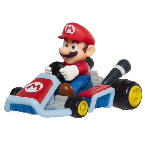 Super Mario miniautíčka s figúrkou