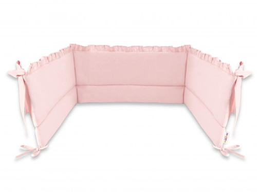 Mantinel s volánikom do postieľky 120 x 60 cm, BABY NELLYS 180 cm Royal