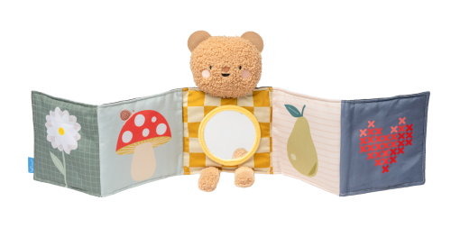 Medvedík plyšový s knižkou Snuggle Bear Taf Toys