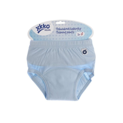 Tréningové nohavičky XKKO Organic Baby Blue