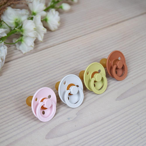 Cumlíky kaučuk 2 ks 0-6 mesiacov Colour Bibs