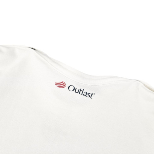 Body tenké KR obrázok Outlast® UPF 50+ biela káva