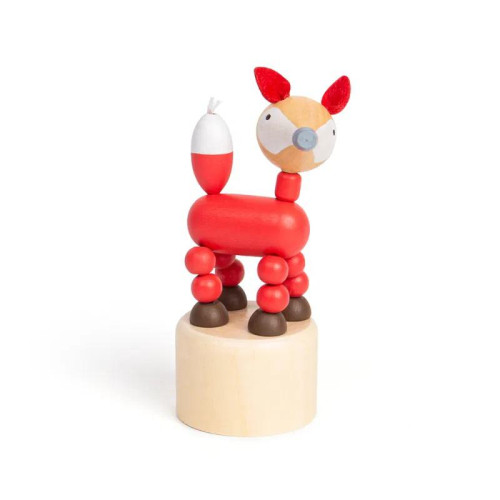 Drevené mačkacie zvieratká Safari Bigjigs Toys