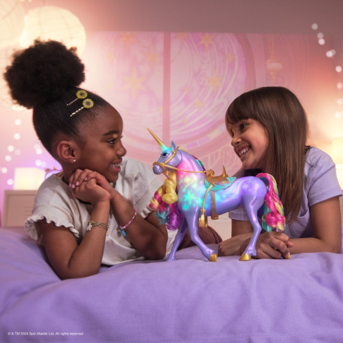 Unicorn academy svetelný jednorožec Wildstar 28 cm