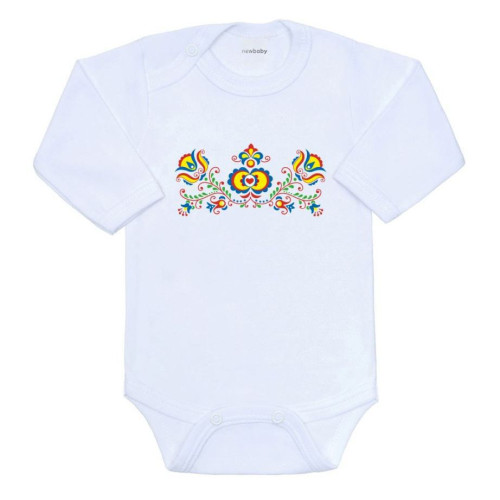 Detské body s potlačou Ľudový vzor New Baby