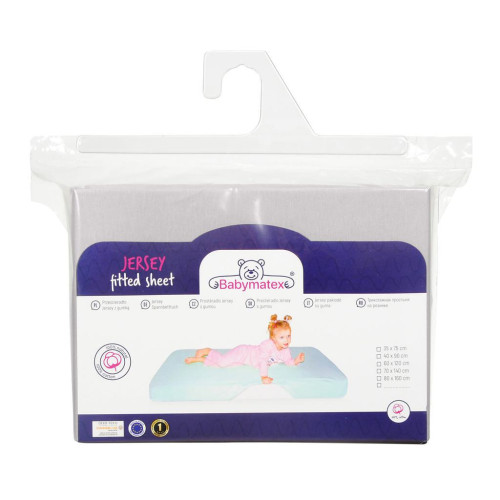 Prestieradlo Jersey s gumou 60 x 120 cm BabyMatex
