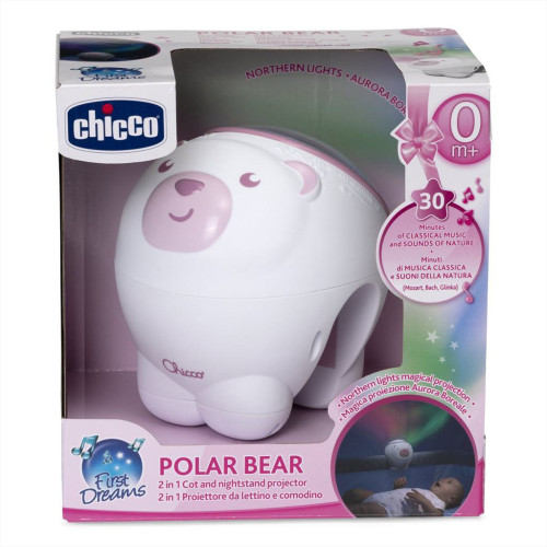 Projektor s polárnym septembrom Polárny medveď Chicco