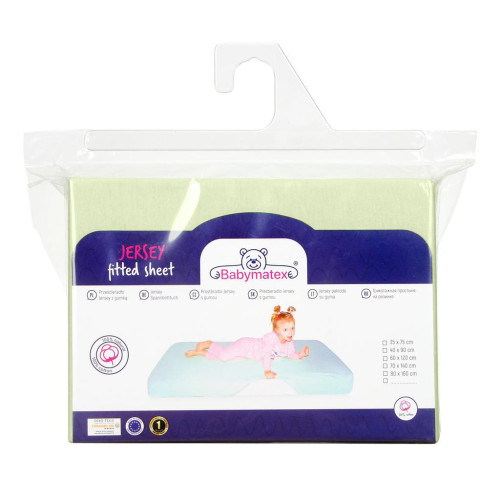 Prestieradlo Jersey s gumou 60 x 120 cm BabyMatex
