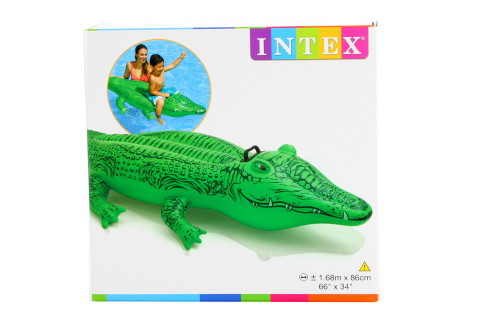 Intex Vodné vozidlo aligátor 168 x 86 cm