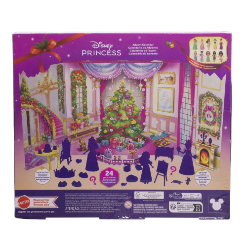 Disney Princess malá bábika adventný kalendár 2025