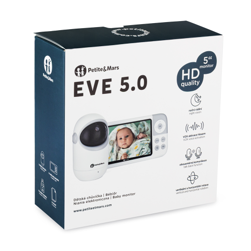 Opatrovateľka detská digitálna Eve 5.0 Petite & Mars