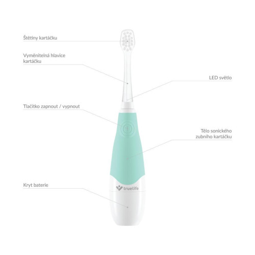 Sonická zubná kefka TrueLife SonicBrush Baby G
