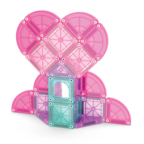 Magnetická stavebnica microMAGS Heart to Heart Travel Set 26 dielov