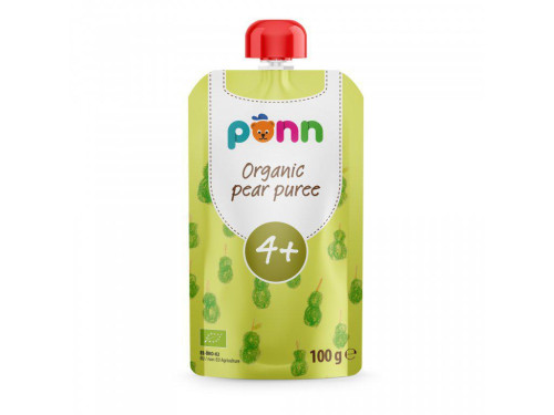 Vrecko Salvest Ponn BIO Hruška 100% (100 g) 4m+