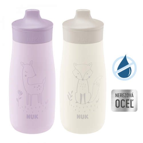 Fľaša Mini-Me Sip nerez 300 ml 9m+ Nuk