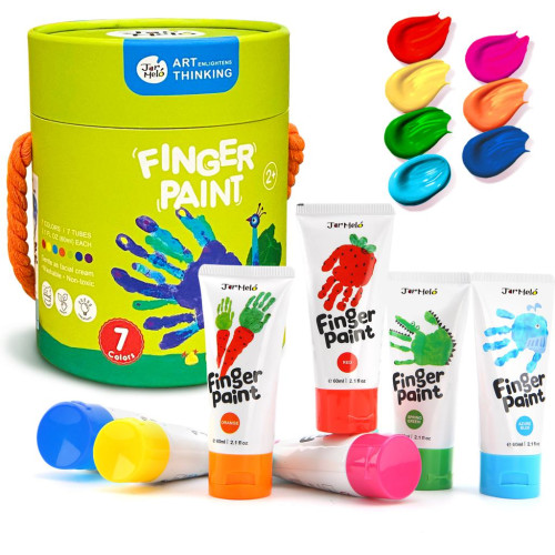Prstové farby 7 x 60 ml Jarmelo