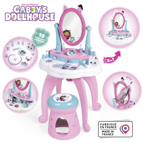 Toaletný stolík so stoličkou 2v1 Gabby´s Dollhouse