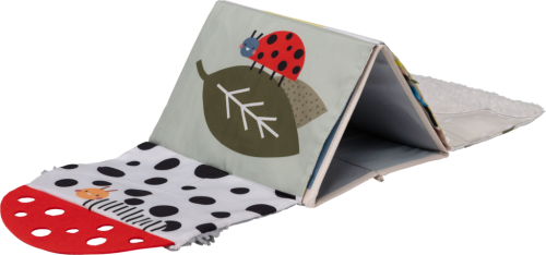 Knižka pre hru na brušku Sensory Book Taf Toys