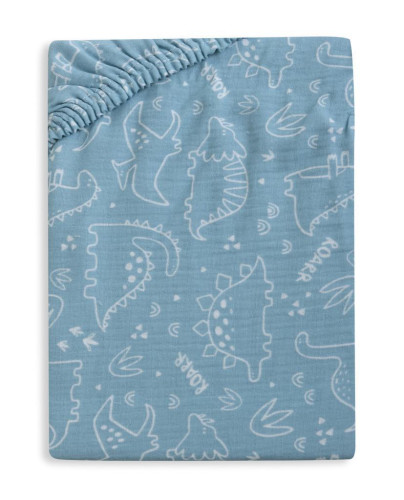 Mušelínové prestieradlo Dizajn s gumou 60 x 120 cm BabyMatex